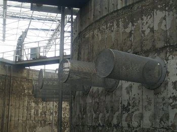 Horizontal Sieve Installation